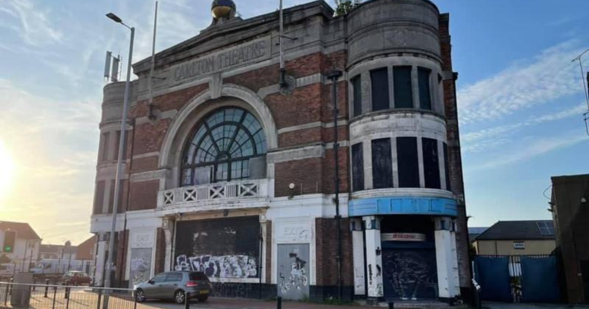 CREEPY images have captured the remnants of a 1920s theatre