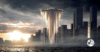 Sky tower with 99 floating islands planned for Chinese business district