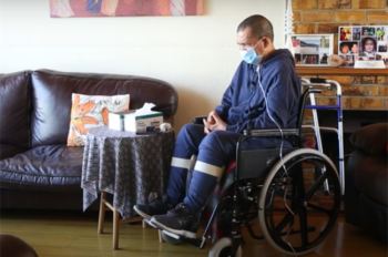 Man oorleef na 158 dae in hospitaal met Covid-19 (Foto: News24)