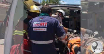 Drukkoker ontplof, man doen ernstige brandwonde op