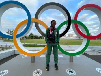 Boipelo Awuah se eerste Olimpiese Spele kortgeknip