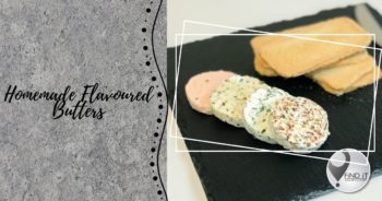 Homemade flavoured butters