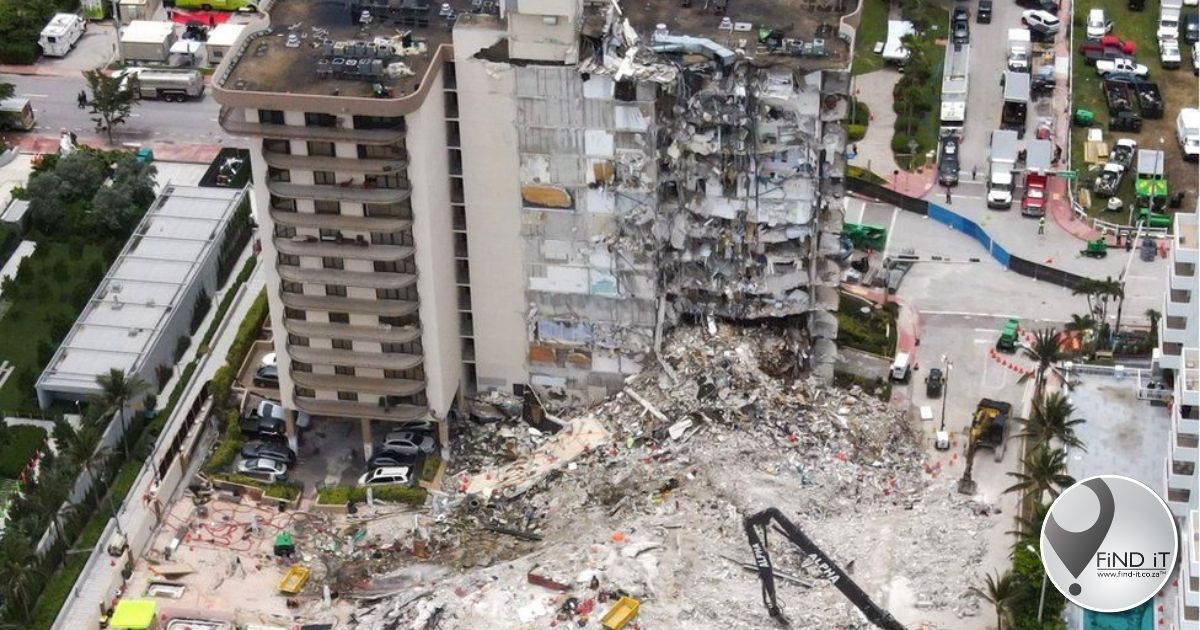 Miami building collapse: search continues as building demolished