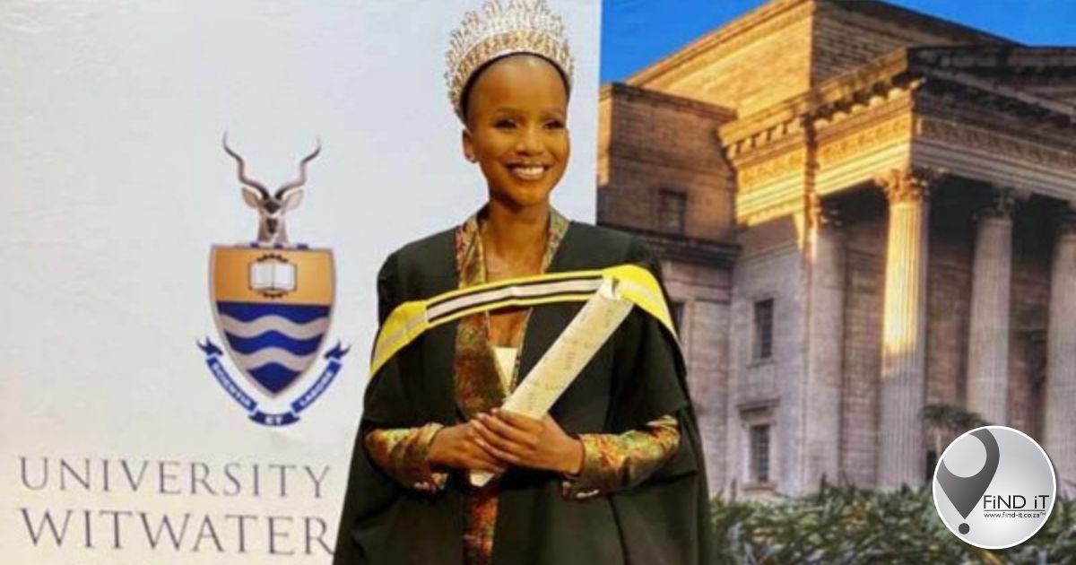 Miss SA gets to walk on Wits graduation stage while other graduates receive emails