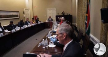 Ramaphosa meeting with political leaders