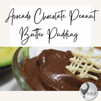 Avocado Chocolate Peanut Butter Pudding