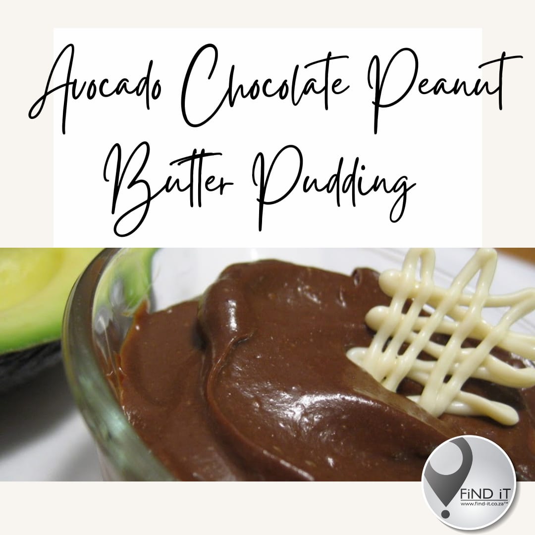Avocado Chocolate Peanut Butter Pudding