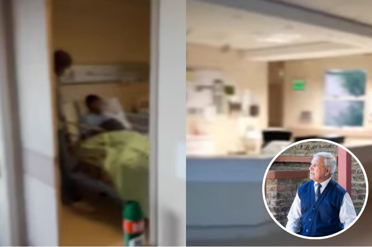 KYK: Pasiënt dood, geen personeel in Covid-19-saal (Foto: Skermgrepe uit die video, Netwerk24)