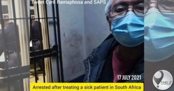 Dokter bring nag in tronksel deur na hy aandklokreël oortree