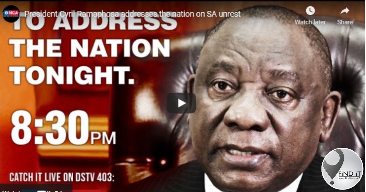KYK: Ramaphosa 20:30 aan die woord