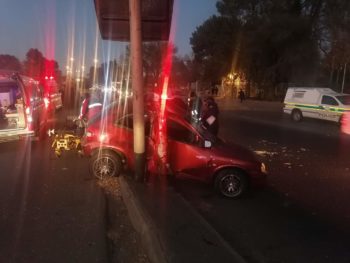 Nog 'n ongeluk op ysige Bloem-pad (Foto: Med247 Bloemfontein, Facebook)
