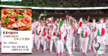 South Korea TV sorry for using pizza to depict Italy at opening ceremony