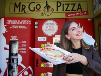 Rome kry eerste pizza "vending machine" (Foto: The Guardian)