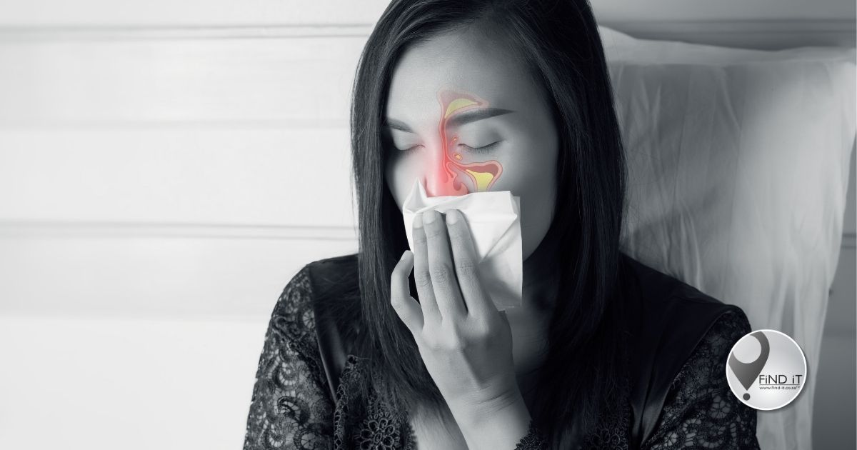 Akute sinusitis – simptome, oorsake, behandeling