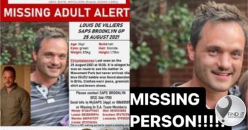 Bloed in vermiste Louis de Villiers se bakkie gevind