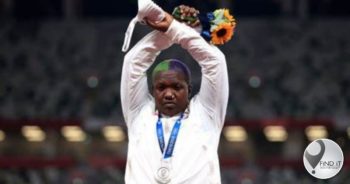 US shot putter, Raven Saunders, in first Olympic podium protest