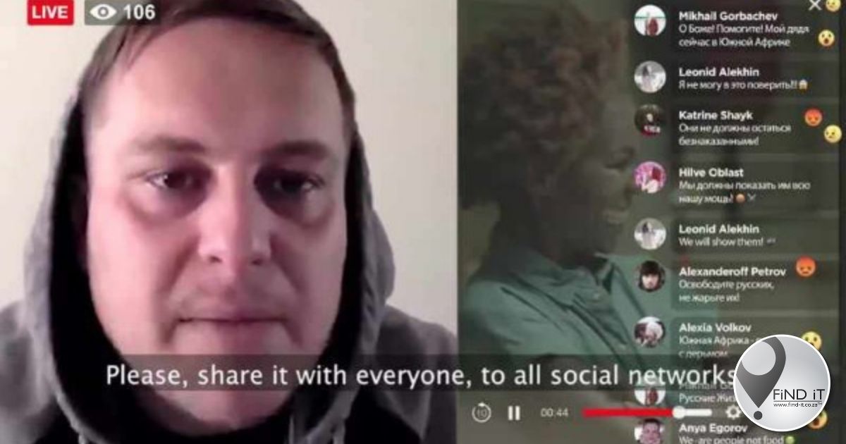 Watch: Russian vlogger’s reaction to South Africans eating ‘Russians’