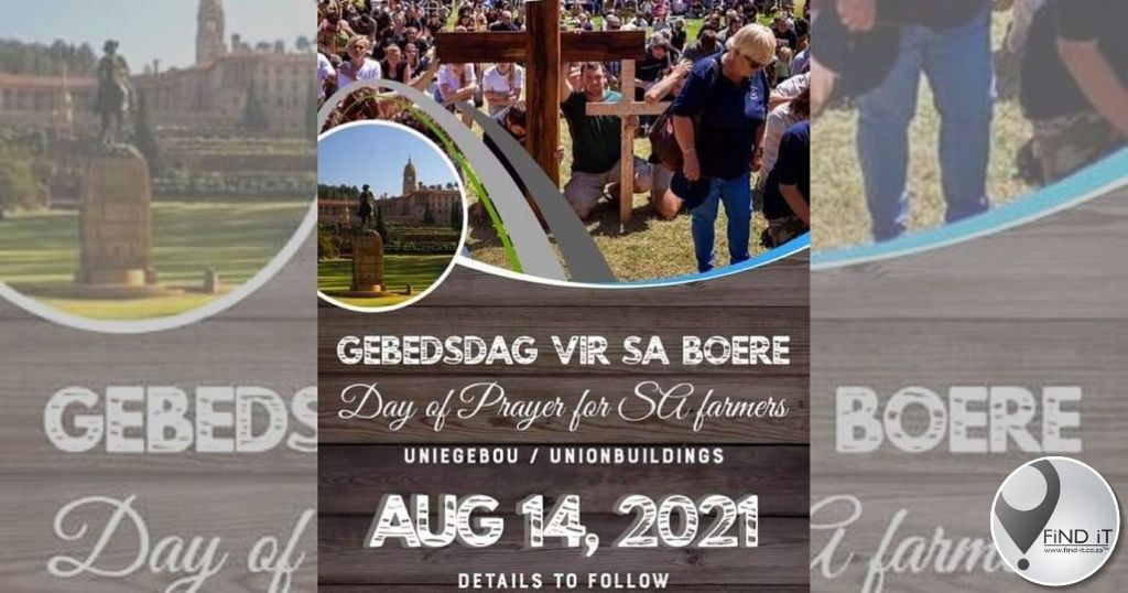 Gebedsdag vir Suid-Afrika se boere
