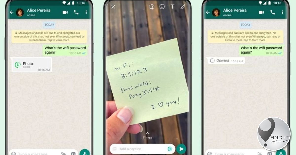 WhatsApp new 'view once' feature brings disappearing photos and videos