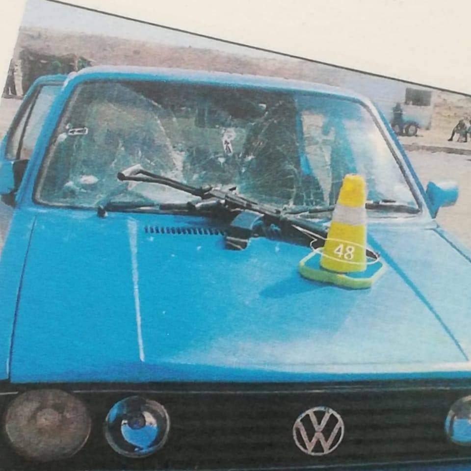 Vermeende moordenaar vasgetrek (Foto: South African Police Service, Facebook)