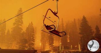 Caldor fire: Lake Tahoe deserted as Californians evacuate