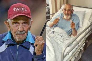 Oom Bushy sien uit daarna om ontslaan te word