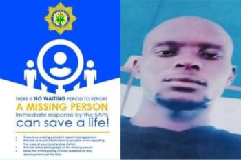 Polisie op soek na vermiste man (Foto: The South African Police Service, Facebook)