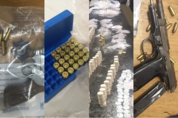 SAPD neem drie in hegtenis oor vuurwapens, ammunisie en dwelms