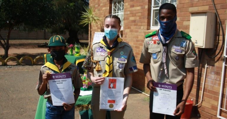 Kimberley Scouts awards ceremony