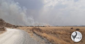 Vuur spring N12 na Magersfontein Safari’s