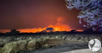 Brand woed nog by Le Ré Ranch buite Kimberley