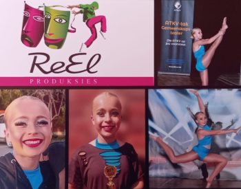 Lana van Deventer wen Best Award-trofee by Dance Eisteddfod
