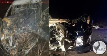Vyf sterf na motor glo ander verbysteek