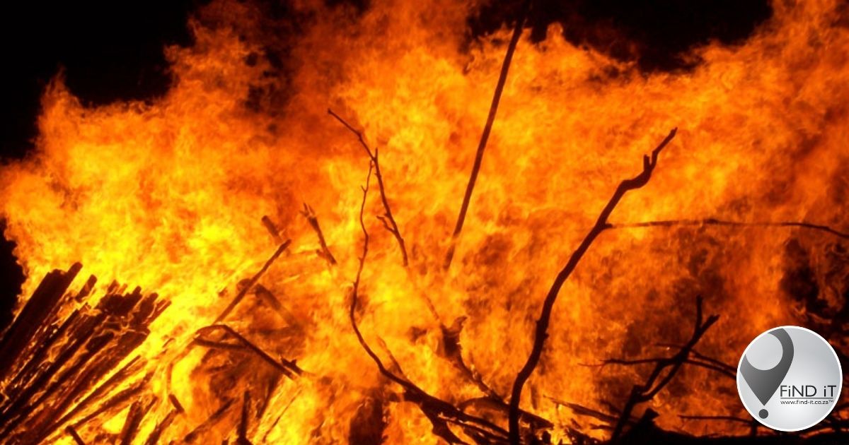 Brand 20 km buite dorp, hulp word dringend benodig