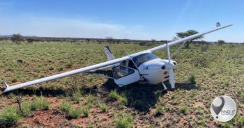 Ligte vliegtuig stort neer buite Kimberley