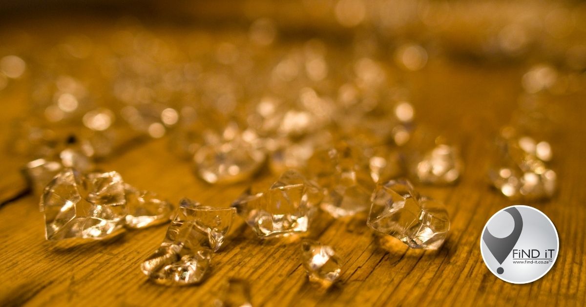 Ongeslypte diamante in Kimberley gekonfiskeer