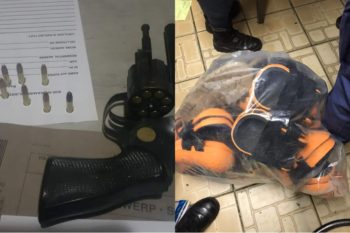 Vermeende onwettige myners vas oor vuurwapens en ammunisie
