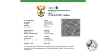 SA launches digital Covid-19 vaccine certificate for testing
