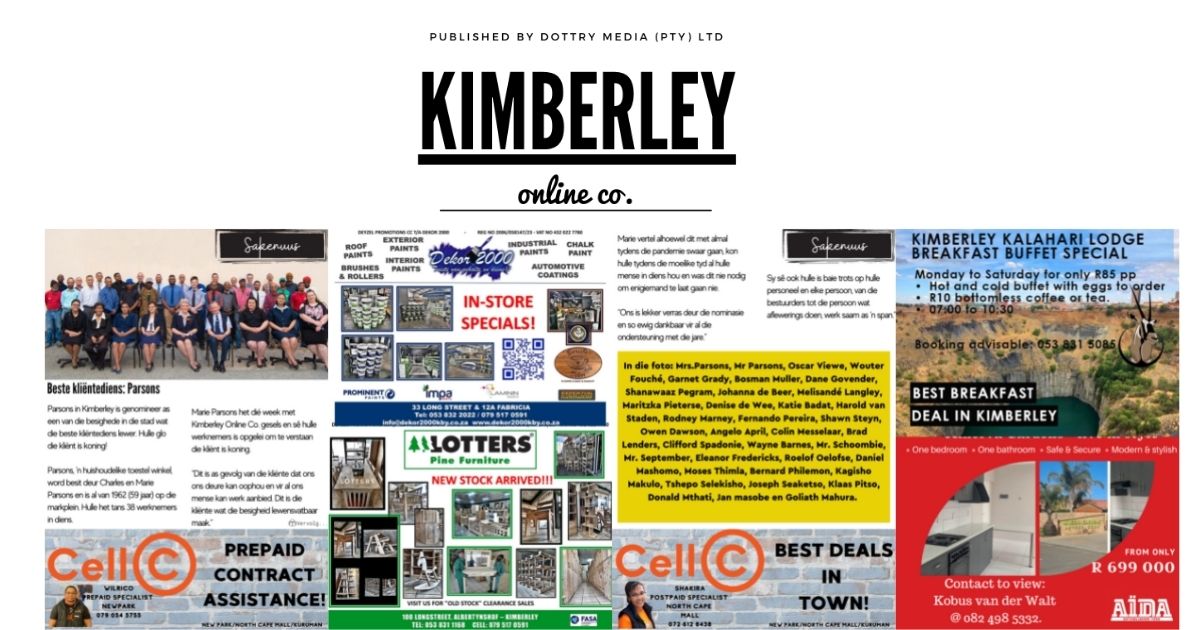 Beste kliëntediens: Kimberley Parsons