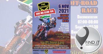 Familie off-road wedren die naweek