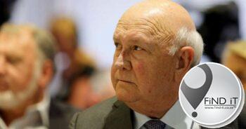 FW De Klerk laid to rest on Sunday