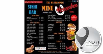 Horseshoe Inn - ja, ons is oop