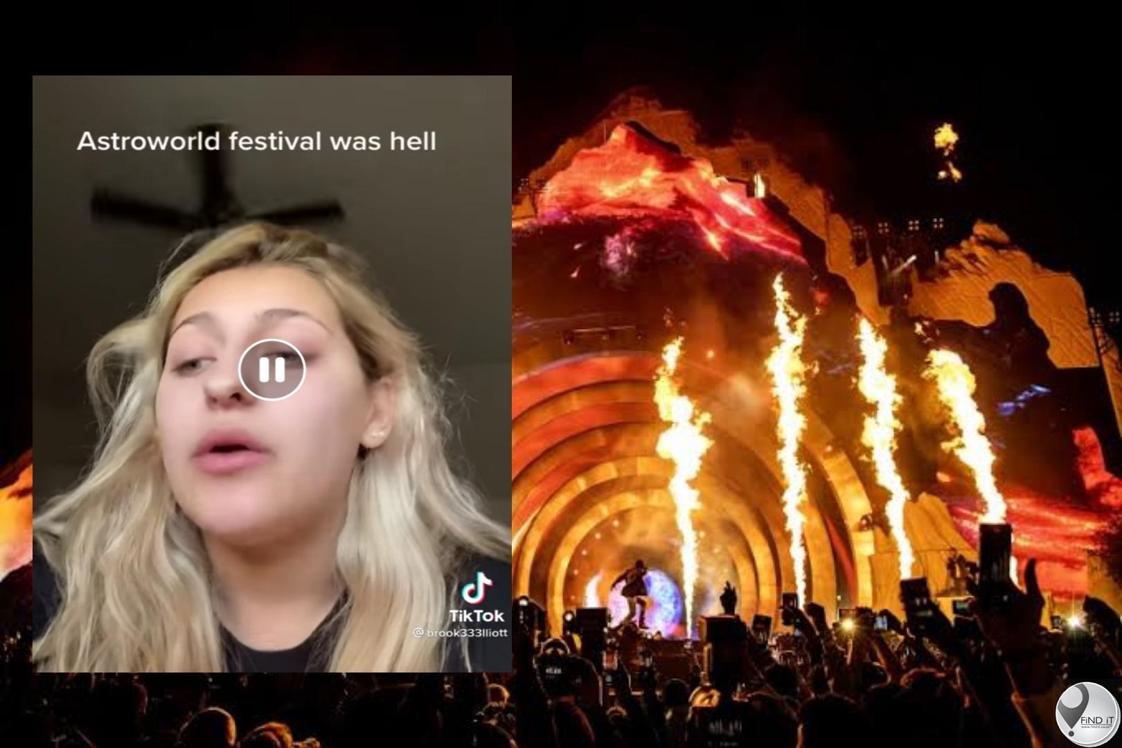Konsertganger vertel van 'demoniese' ervaring by Astroworld-konsert