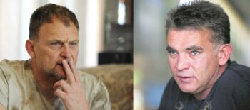 KYK: Luister nou na Steve se 'koebaailiedjie' vir Theuns (Foto: Netwerk24)