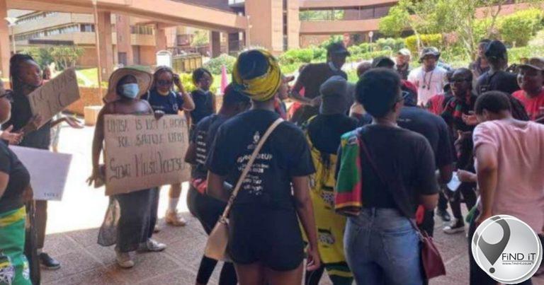 Unisa protest calls for dismissal of student council member accused of sexual harassment