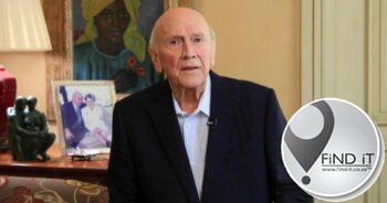 Government to hold state memorial for FW de Klerk