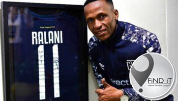 Surprise Ralani will be wearing Cape Town City t-shirt for the last time tomorrow.
