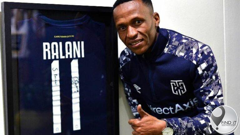 Surprise Ralani will be wearing Cape Town City t-shirt for the last time tomorrow.