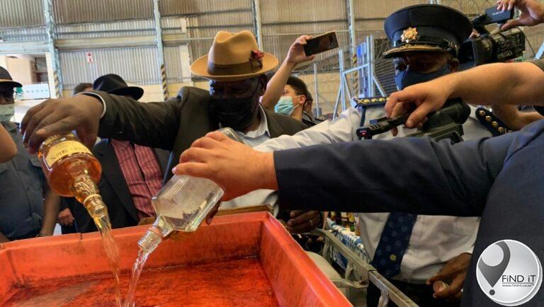 Police Minister, Bheki Cele, calls on the police to remain calm