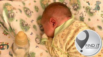 Baba in eierboks in yskoue weer gevind